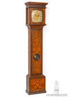An early English marquetry inlaid longcase clock, Williamson London, circa 1695