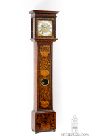 An early Anglo-Dutch marquetry inlaid longcase clock, Fromanteel, circa 1685