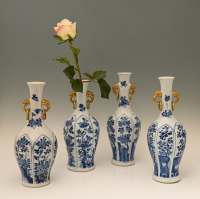 A very beautiful set of Chinese porcelain vases
