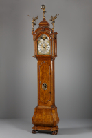 Amsterdamse staande klok met speelwerk, Johannes Uswald
