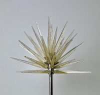 Neil Wilkin, sandstone feet with clear glass blades and gold flakes, 1999 - Neil Wilkin