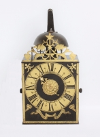 An early and fine French Morbier wall clock P.A. Brocard, circa 1730