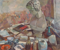 Still life with bust - Kees Verwey