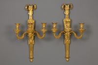 Pair of French Louis XVI Wall Sconces
