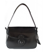 Ralph Lauren Black Leather Cartridge Bag - Ralph Lauren