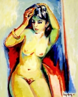 Female nude - Freek van den Berg