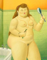 Figura nel Bagno - Fernando Botero