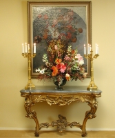 A French Giltwood Console Table