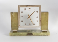 Very Important Exceptional Mystery Art Deco 8th Day Mantel Clock, circa 1931
