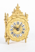 Nice and Small, Charming Miniature Traveling Clock, circa 1890