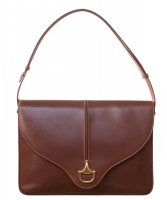 Gucci Brown Leather Shoulder Bag - Gucci