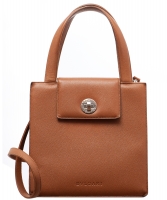 Bvlgari Cognac Leather Handbag - Bvlgari