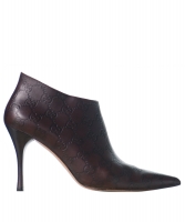 Gucci Brown Leather Booties - Gucci