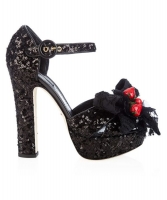 Dolce & Gabbana 'Bianca' Platform Strap Sandals - Dolce & Gabbana