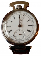 WAT09 Antique Ratrappante chronograph wristwatch