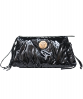 Gucci 'Hysteria' Zwart Laklederen Clutch - Gucci