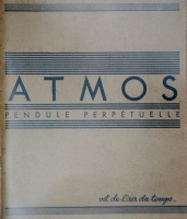 Herdruk Reutter Atmos pendule brochure met toevoegingen