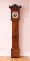An early Dutch walnut longcase clock by Fromanteel Amsterdam, circa 1690