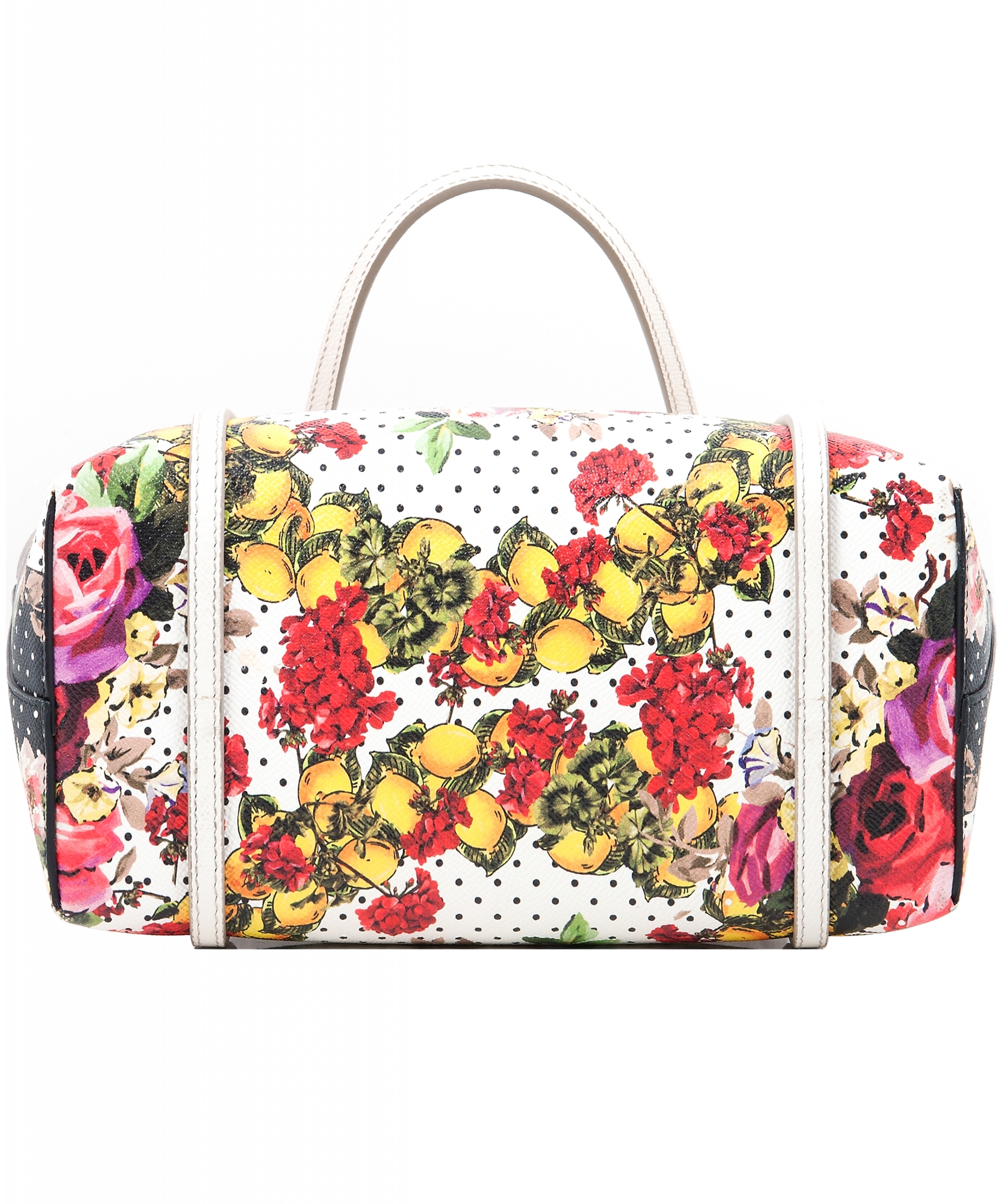 Sac Shopping Dolce & Gabbana Miss Escape Floral Canvas - Comptoir Vintage