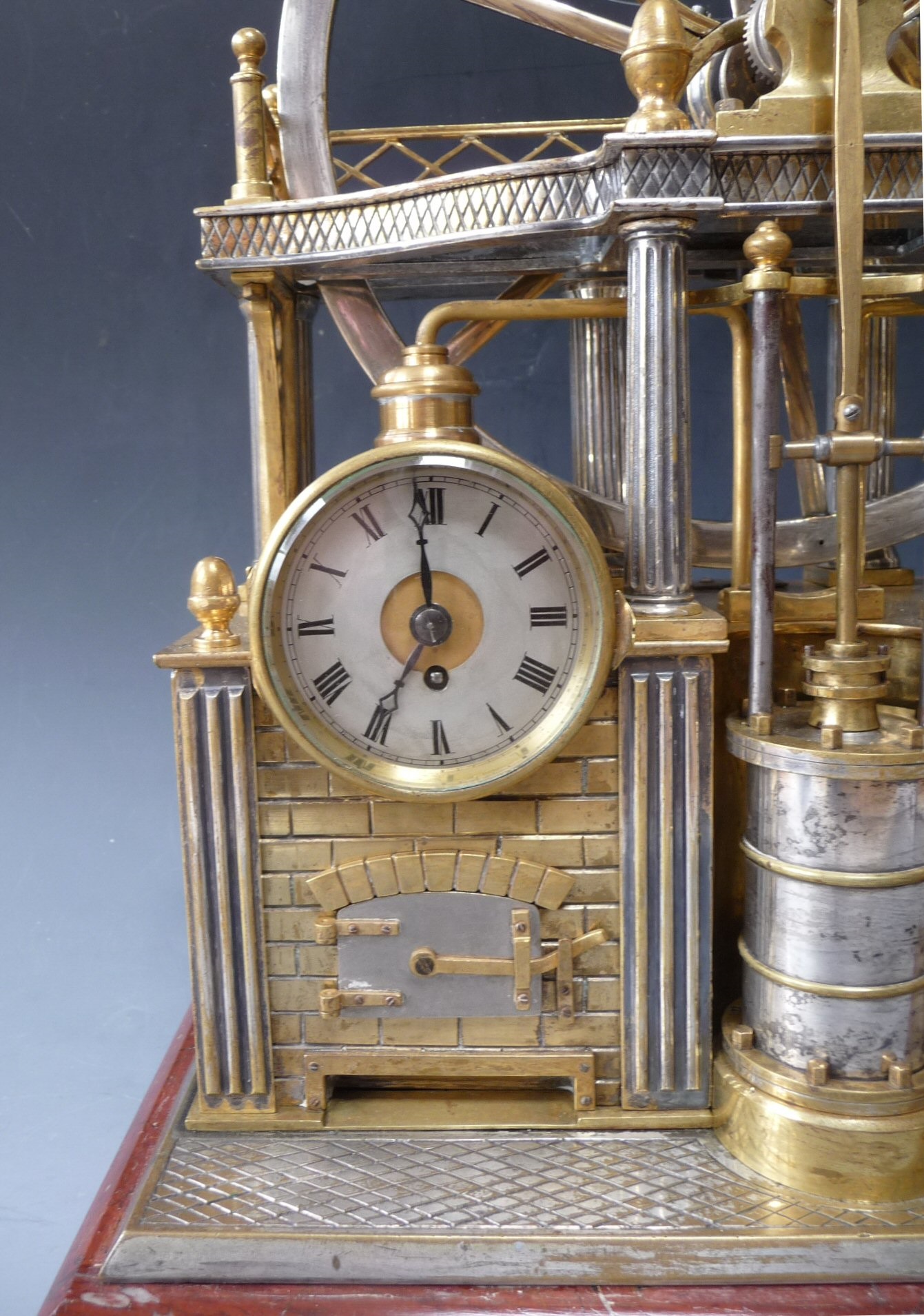 Rare French industrial clock, a socalled ArtListings