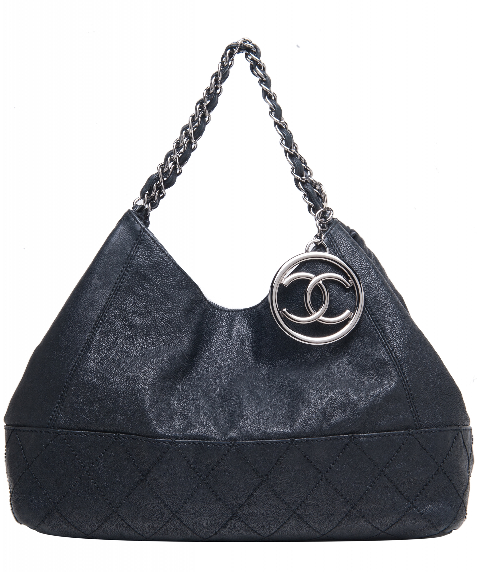 Chanel 'Coco Cabas' Tote Black Leather