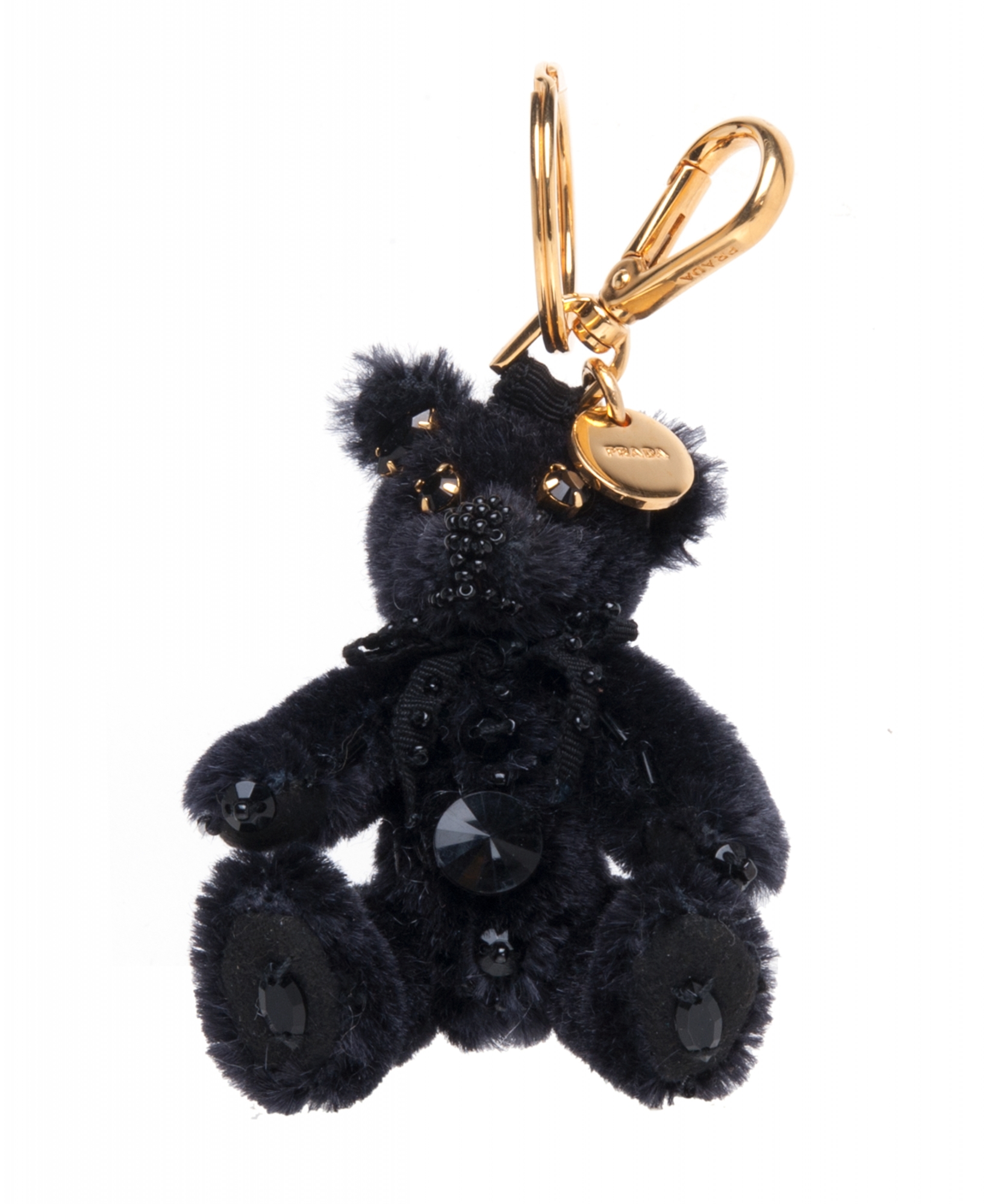 Prada Teddy Bear Charm/Key Chain 