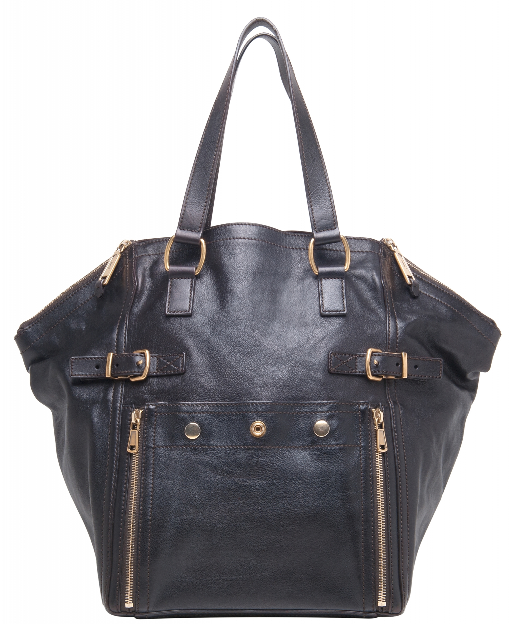 YSL Yves Saint Laurent Black Tote Bags