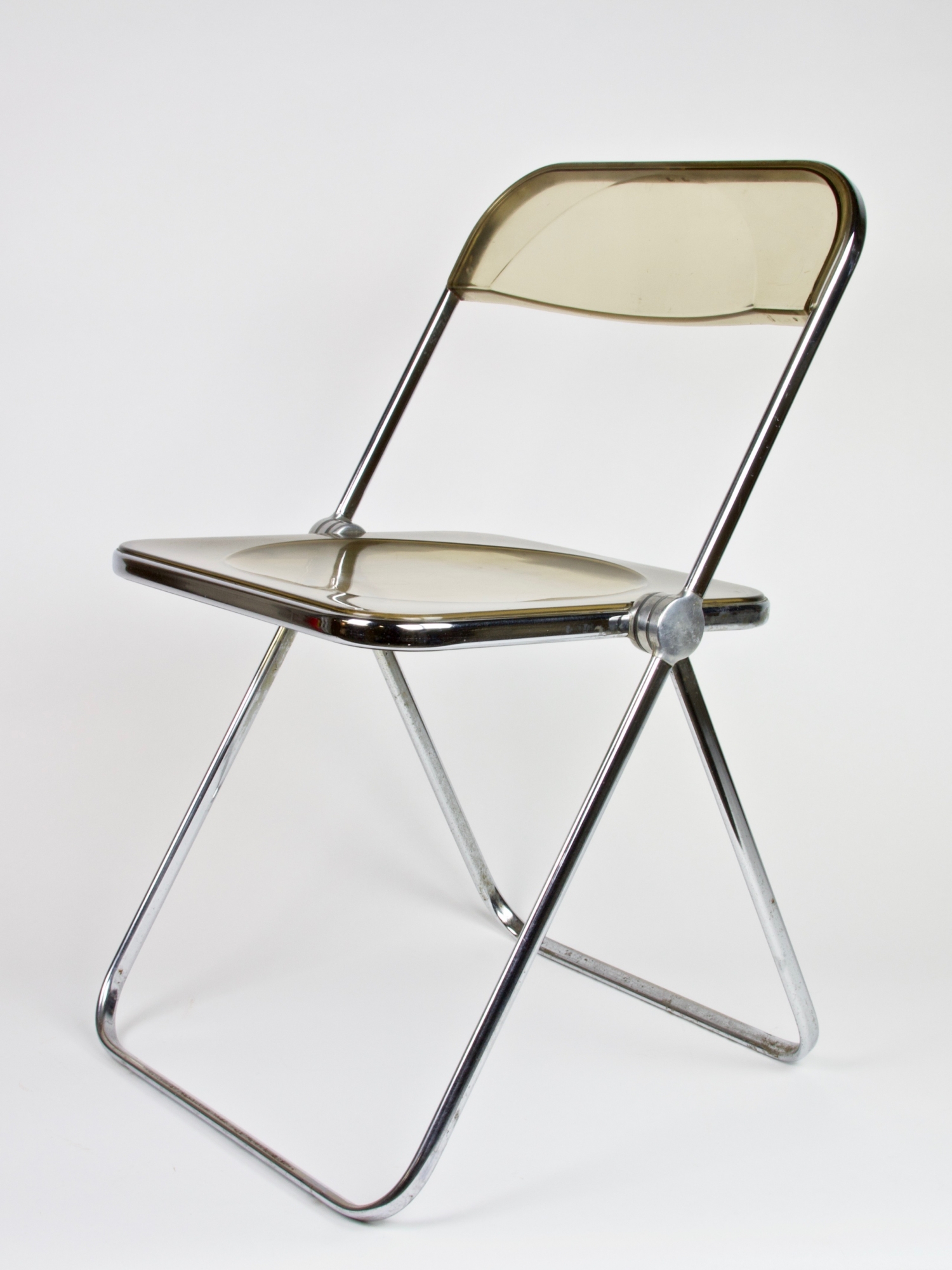College Ontstaan Intiem Giancarlo Piretti voor Castelli, Twee inklapbare 'Plia' stoelen, 1967 -  Giancarlo Piretti | Kunstconsult