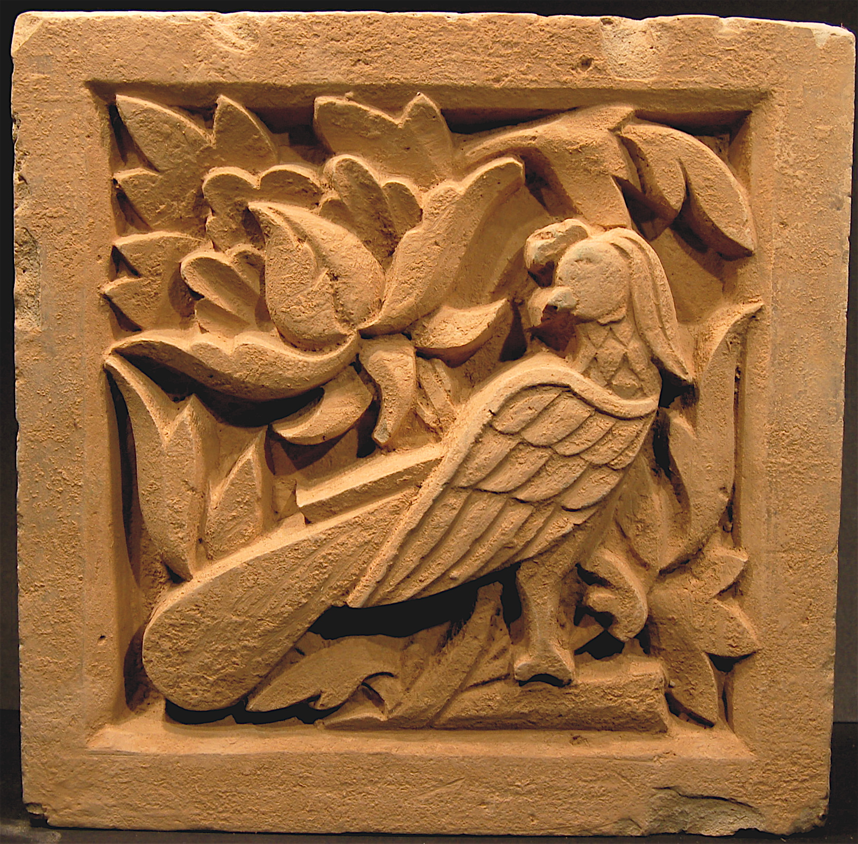 Carved pottery  tiles  ArtListings