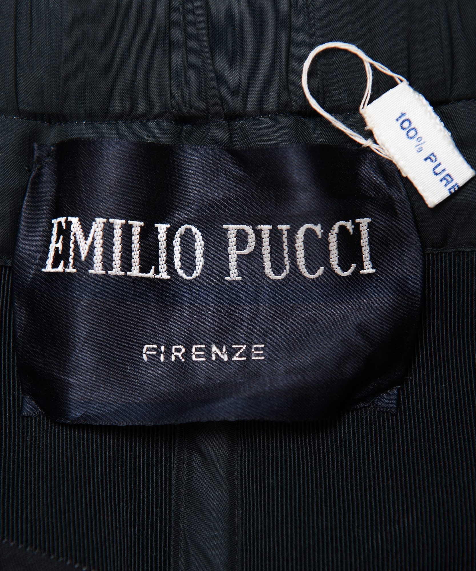 1970's Emilio Pucci Black Strapless Evening Gown - Emilio Pucci ...