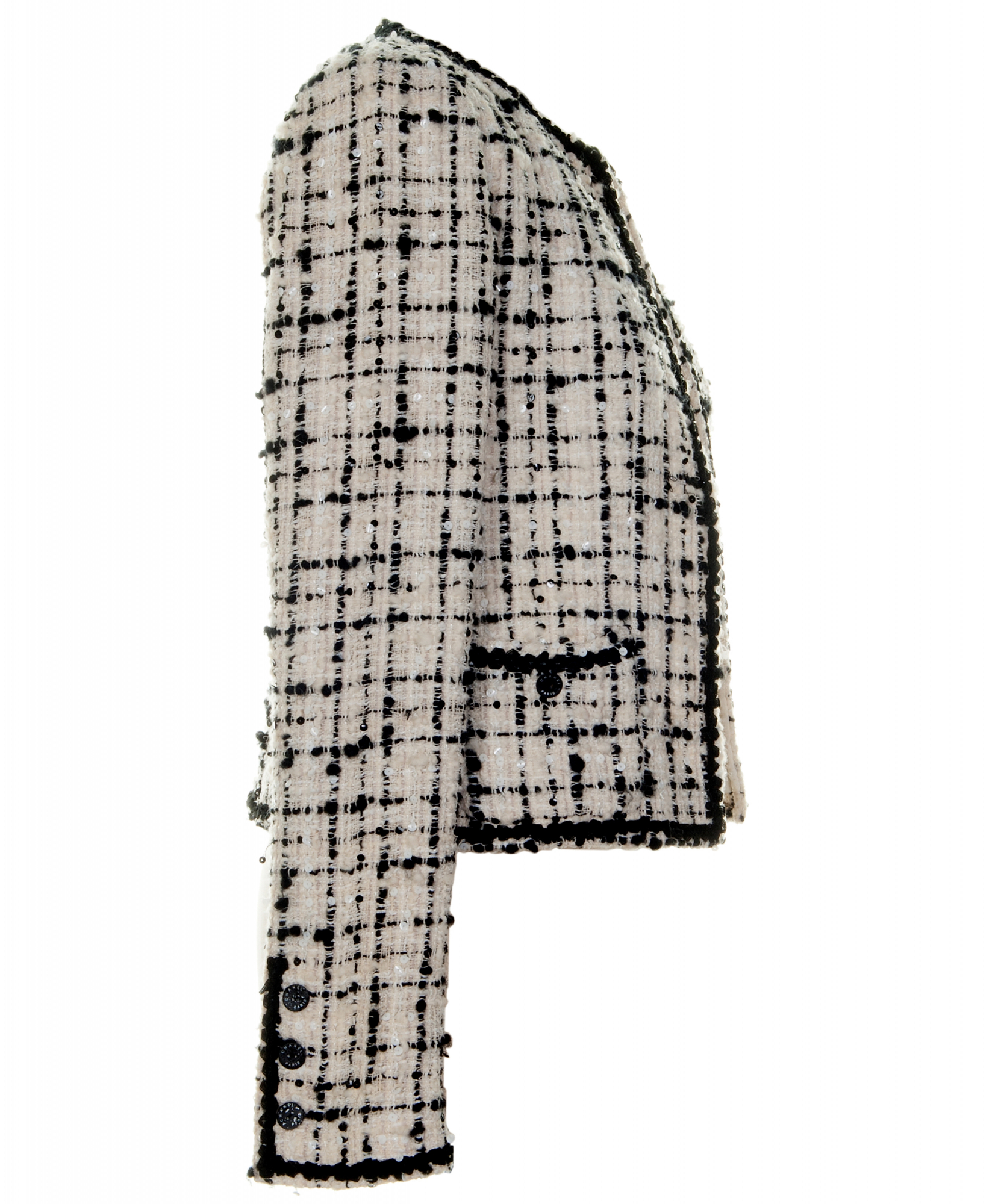Tweed jacket Chanel White size 34 FR in Tweed  20759393