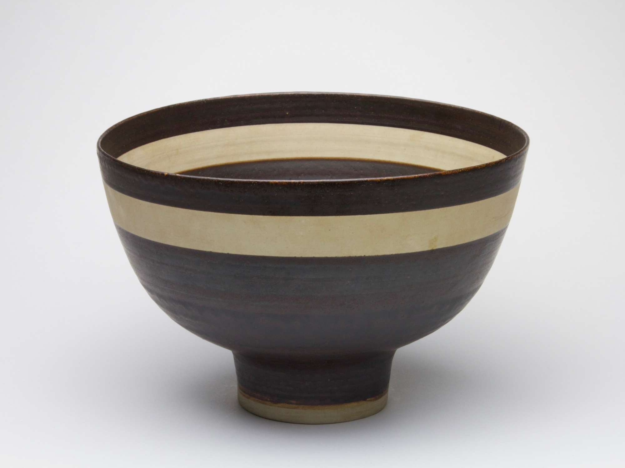 Lucie Rie, turned bowl, stamped mark LR at the bottom. Lucy Lucy Rie ArtListings