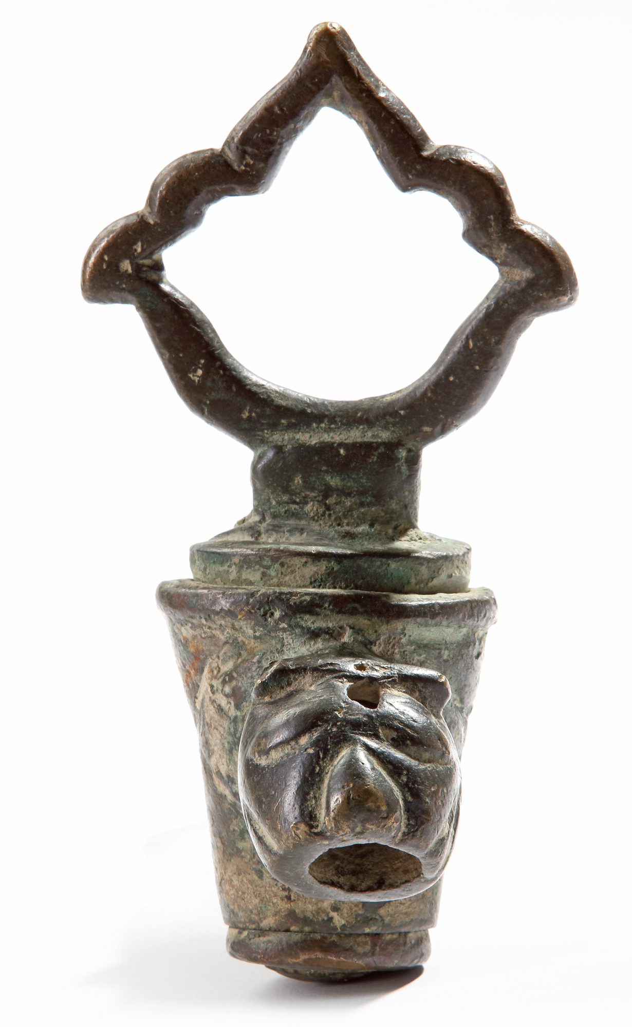 A CAST BRONZE WATER SPOUT, SPAIN, 11TH CENTURY OAA
