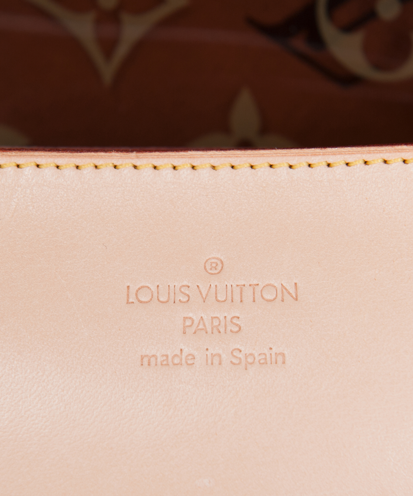 Louis Vuitton 2003 Cabas Ambre GM Monogram Vinyl M92500 – AMORE