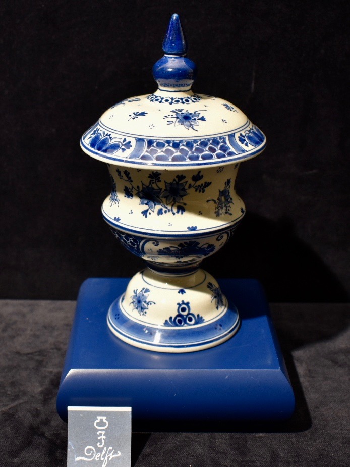 Zeldzame De Porceleyne Fles Delft Blauw Spaarpot - - ROYAL DELFT - DE FLES | Hart