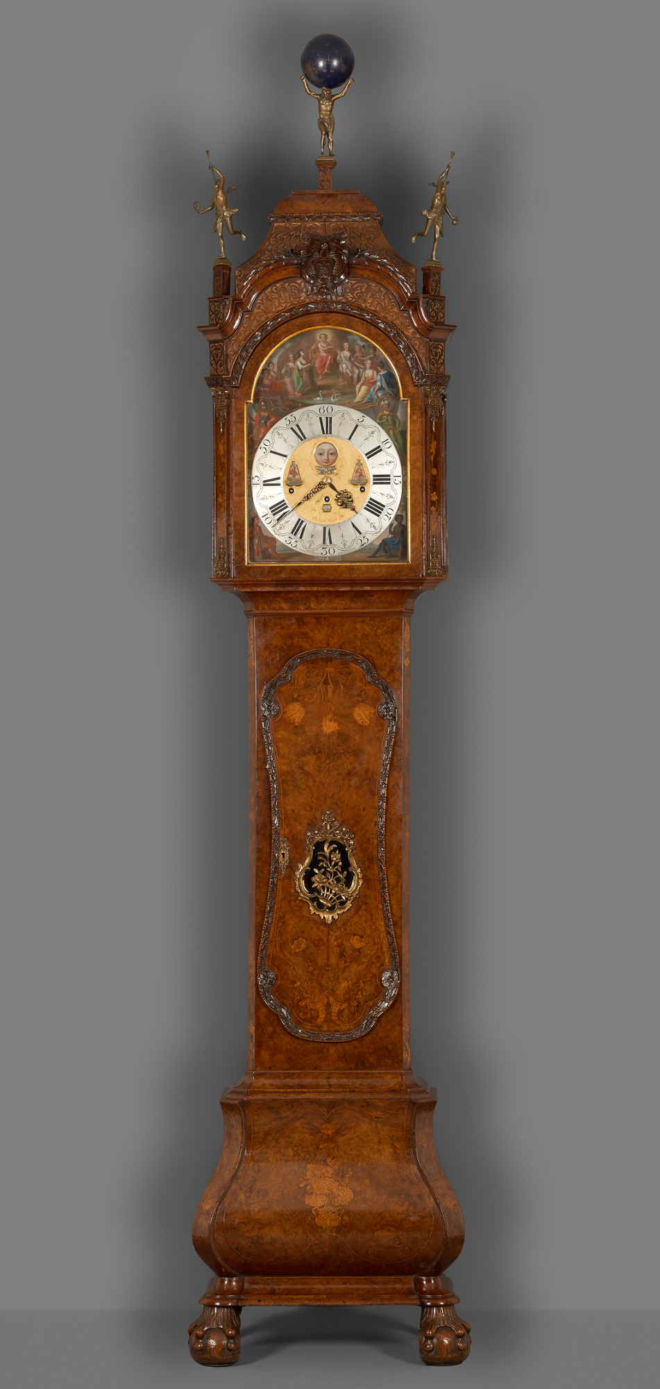 Persona dun Bouwen Amsterdams Staand Horloge met Speelwerk | Kollenburg Antiquairs