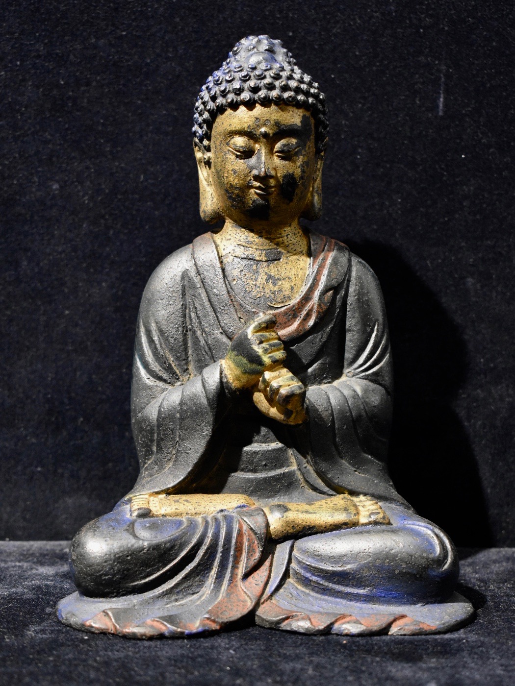 Staat varkensvlees Dertig Antieke Chinese Bronzen Dhyani Boeddha | Hart