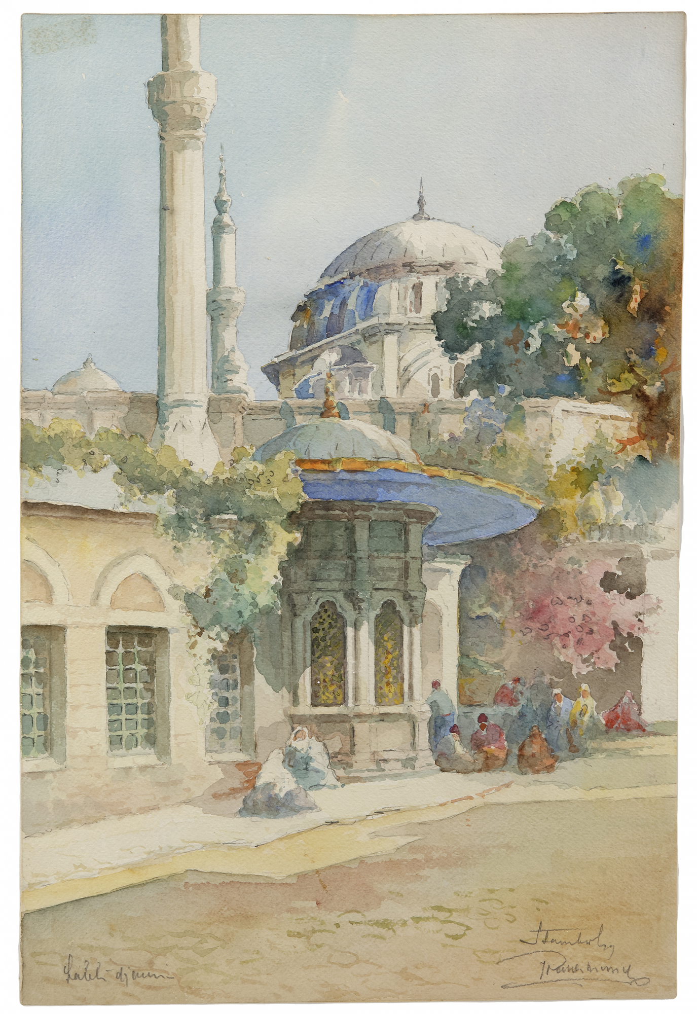 A WATERCOLOR PAINTING, 20TH CENTURY | OAA