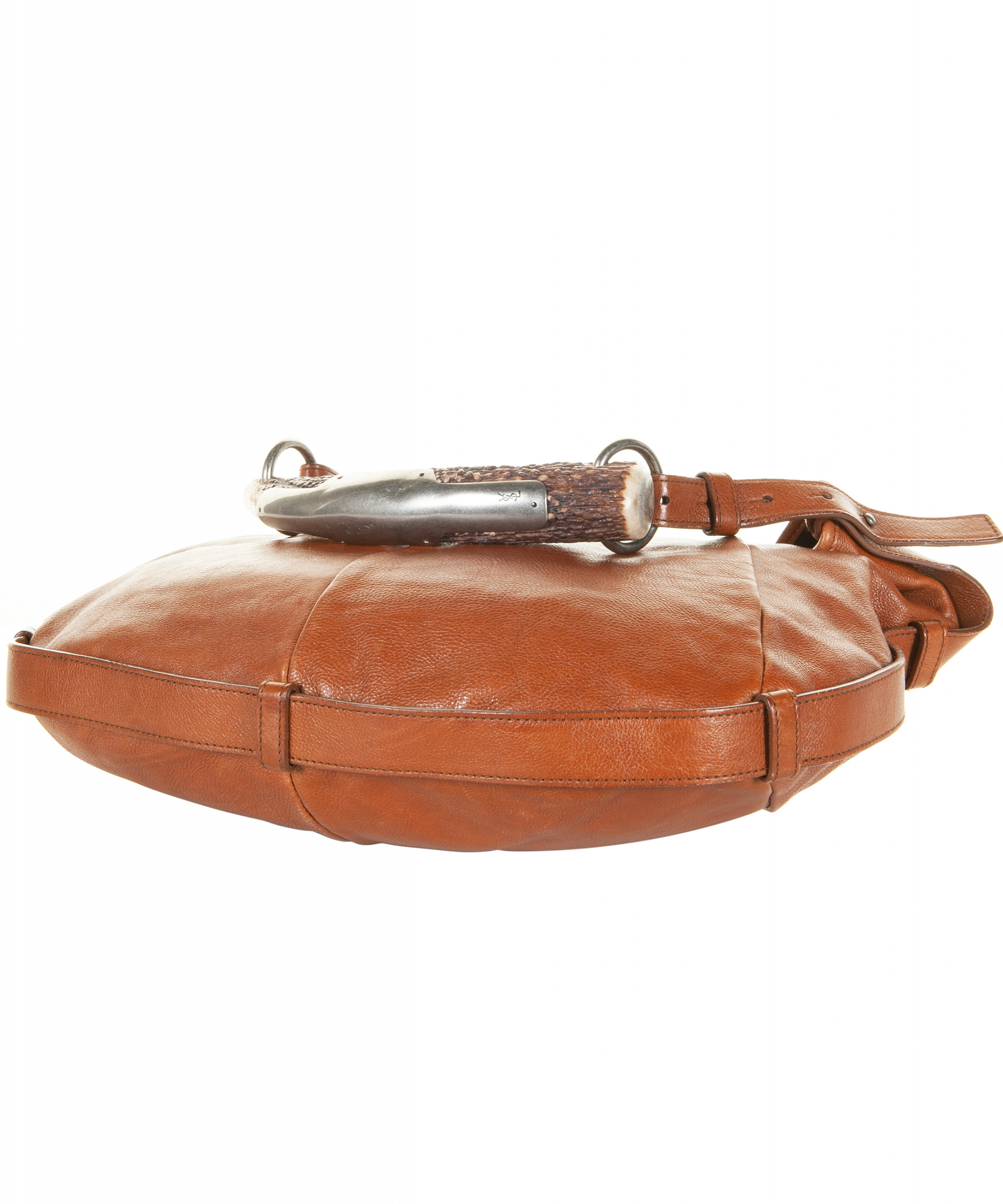 Mombasa leather handbag Yves Saint Laurent Brown in Leather - 37920079