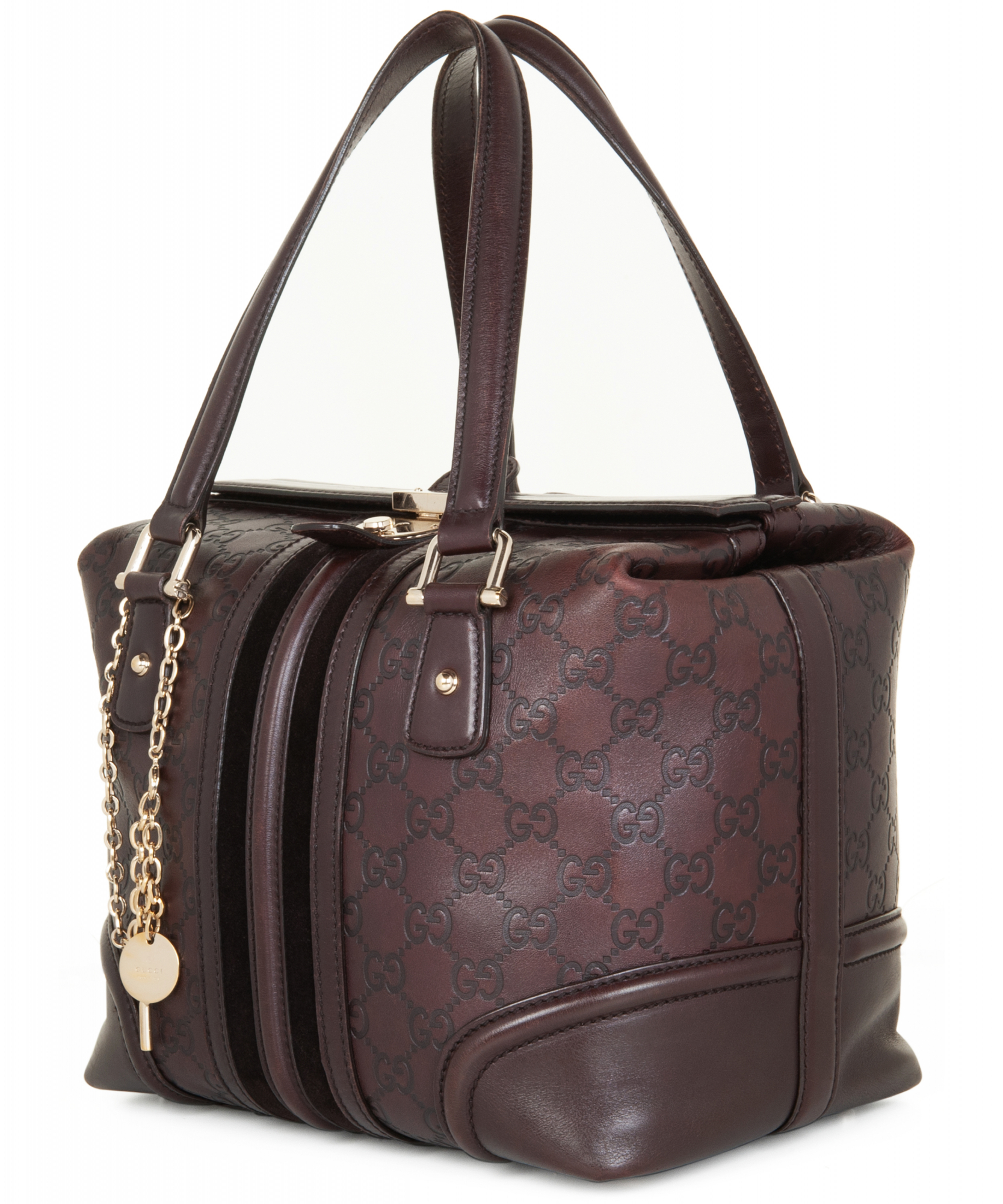 Gucci dark brown guccissima leather tote clearance