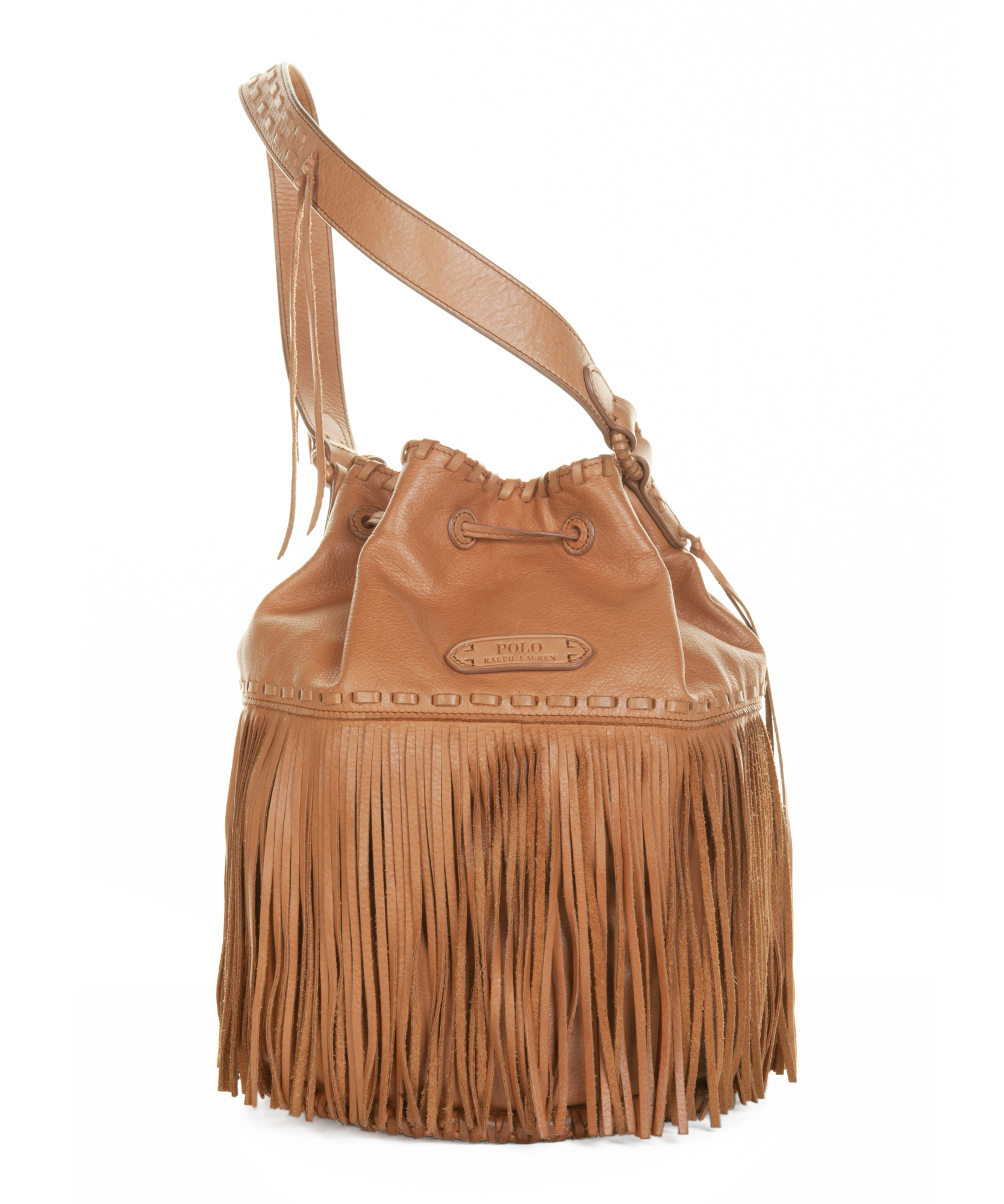 Polo Ralph Lauren Leather Fringe Bucket Bag - Ralph Lauren | La Doyenne