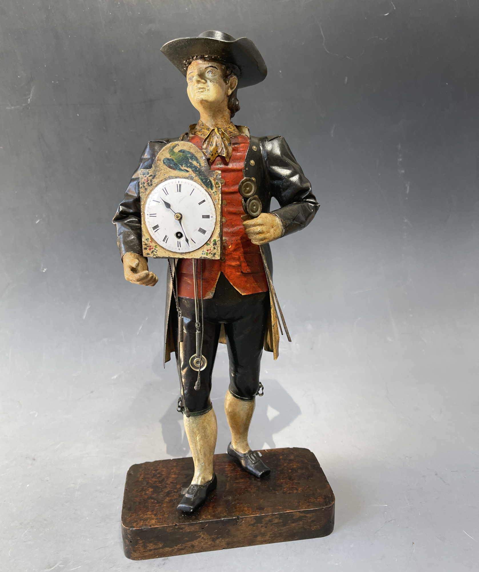 【在庫一掃】 Uhrenträger, Schwarzwälder clock circa Forest Black trader, インテリア時計