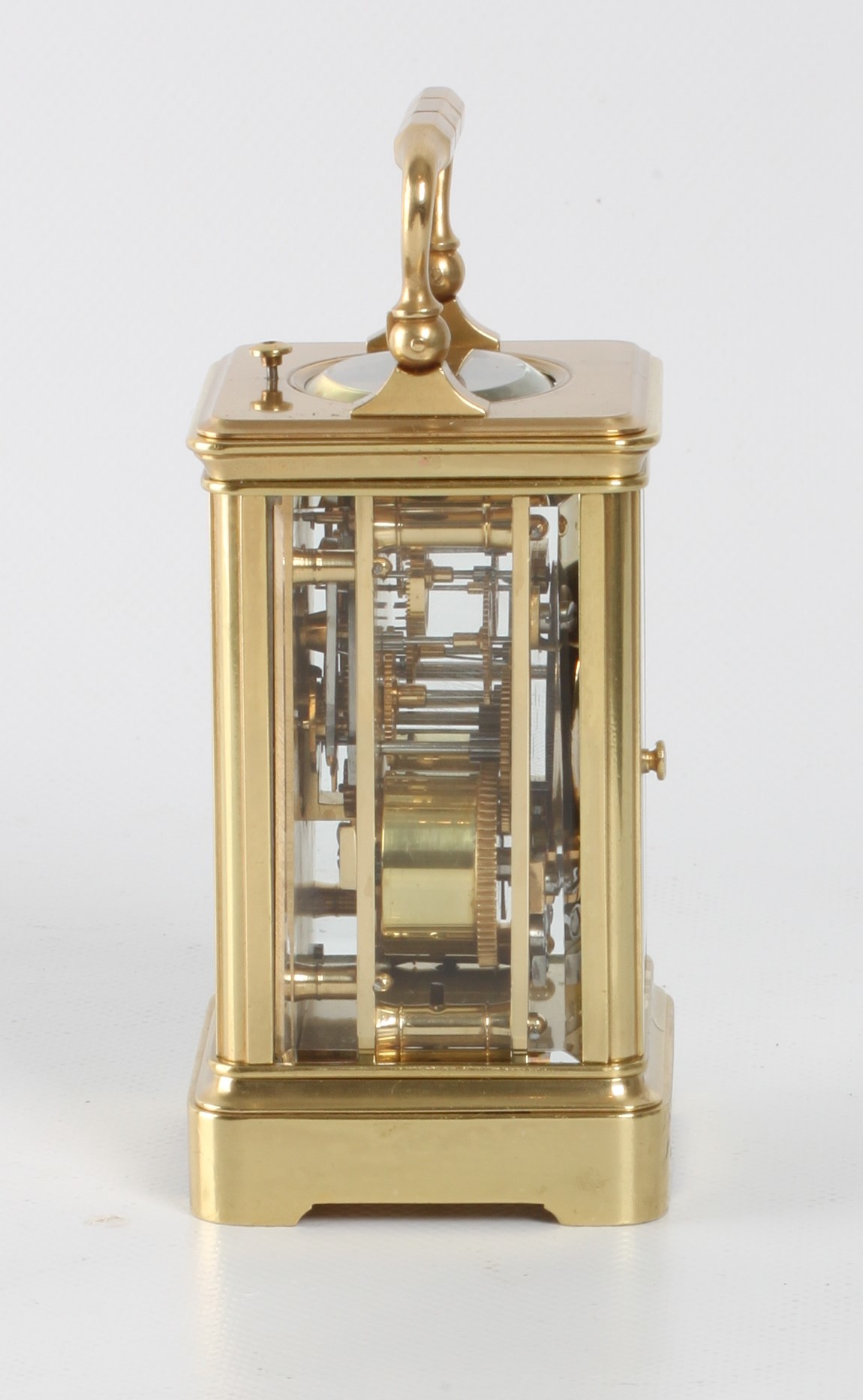 A small French brass striking carriage clock, circa 1860 | ArtListings