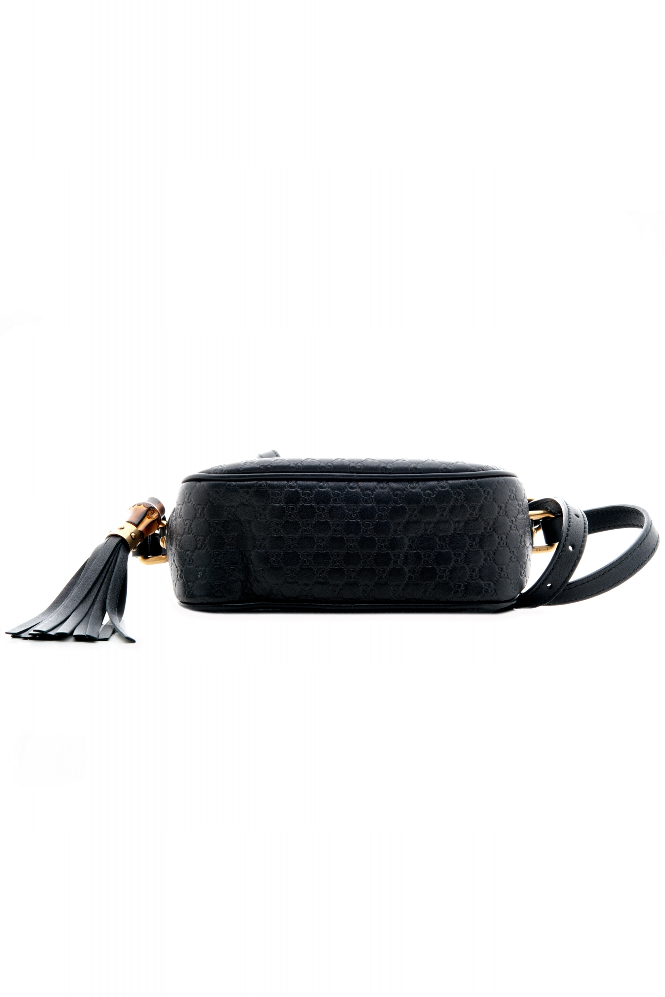 Gucci Disco Bag in Black Micro Guccissima - Gucci | La Doyenne