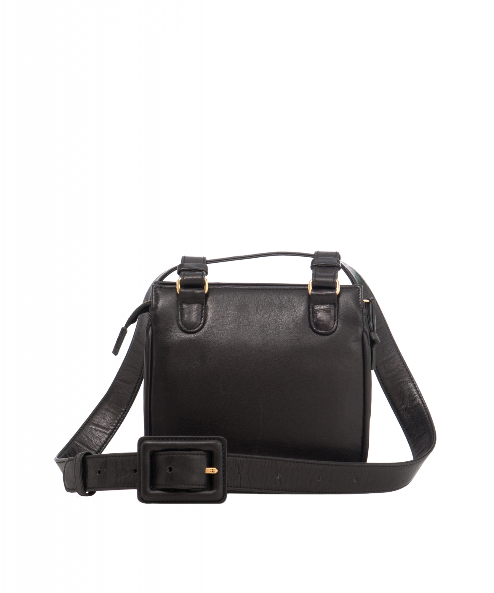 Chanel 'Fanny Pack' in Black Leather - Chanel | La Doyenne