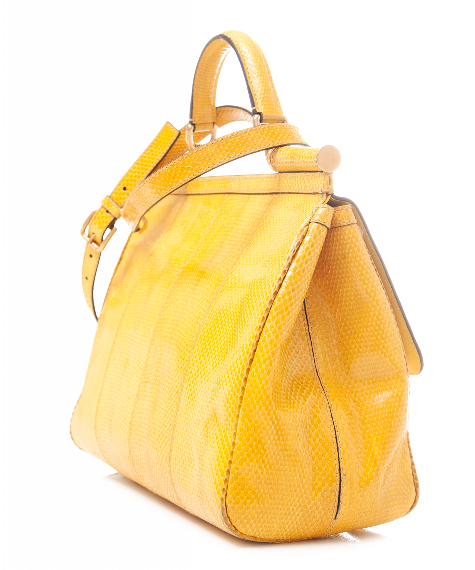 Large Sicily handbag in Yellow
