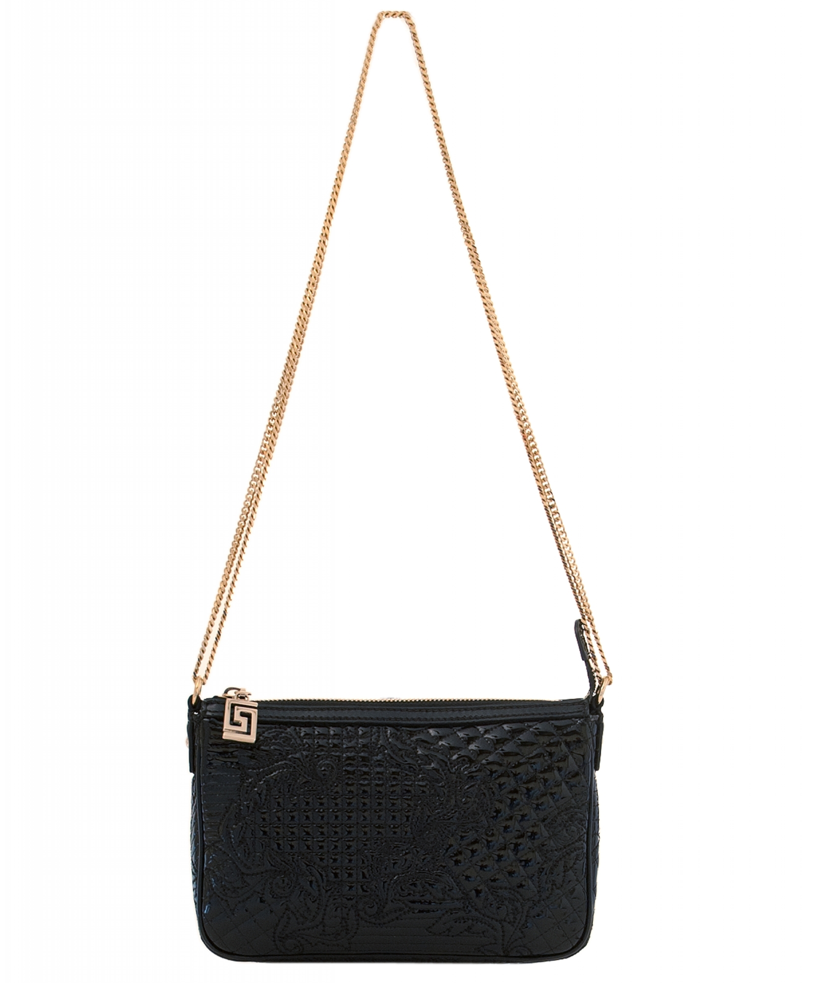 Versace Black Patent Leather Vanitas Mini Pochette Bag - Gianni Versace ...