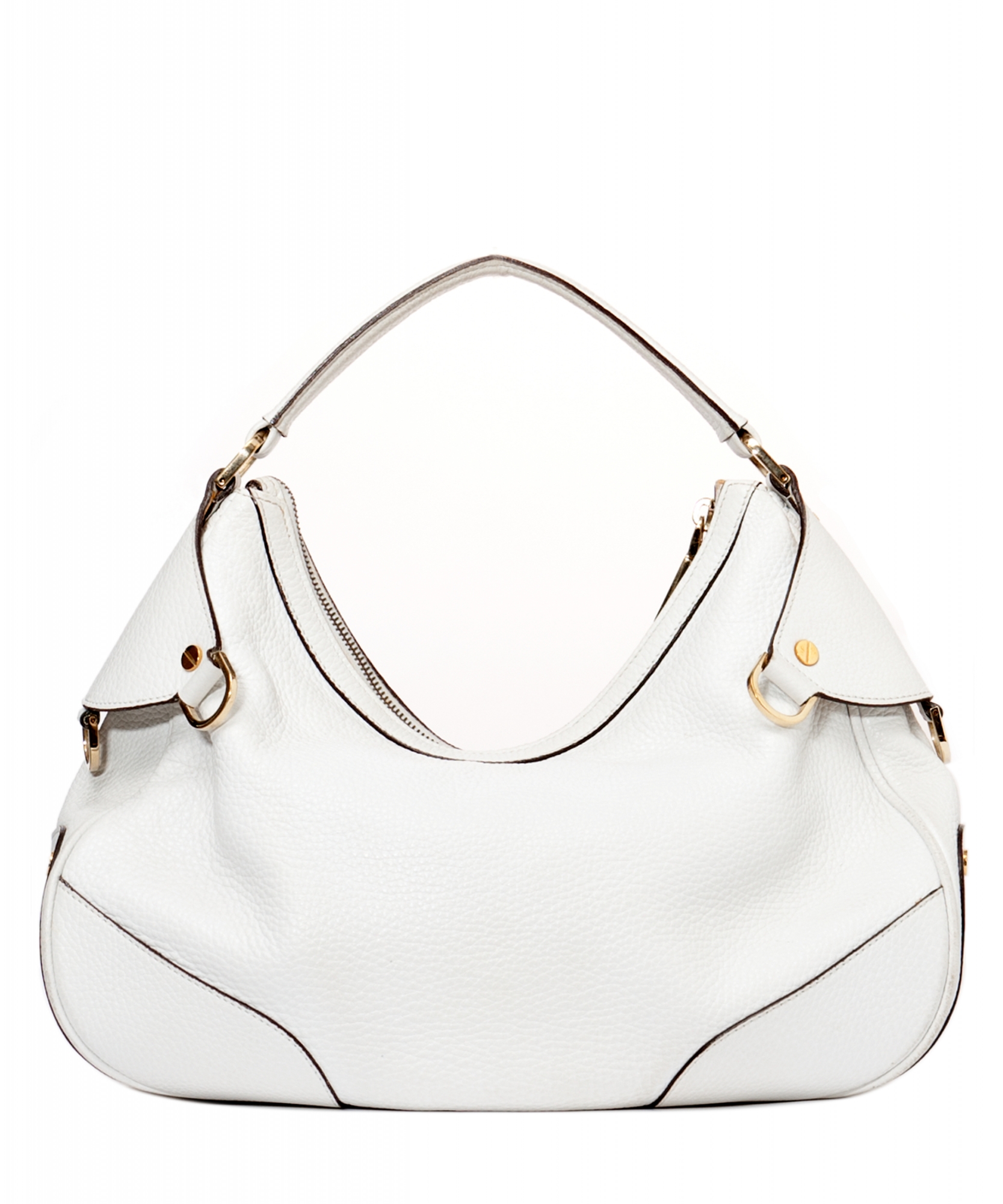 Gianni Versace, white leather bag. - Bukowskis