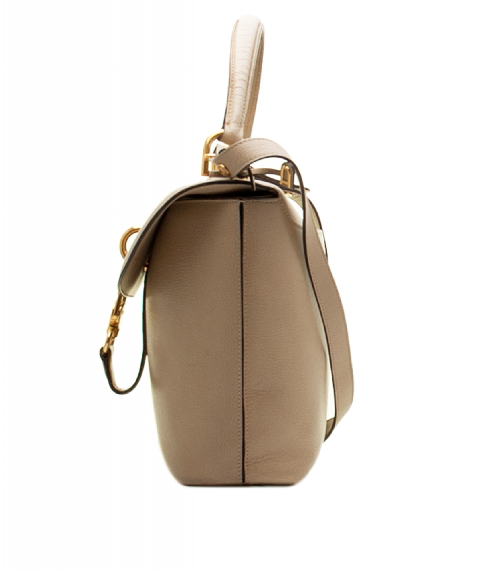 Delvaux Tan Leather Shoulder Bag - Delvaux