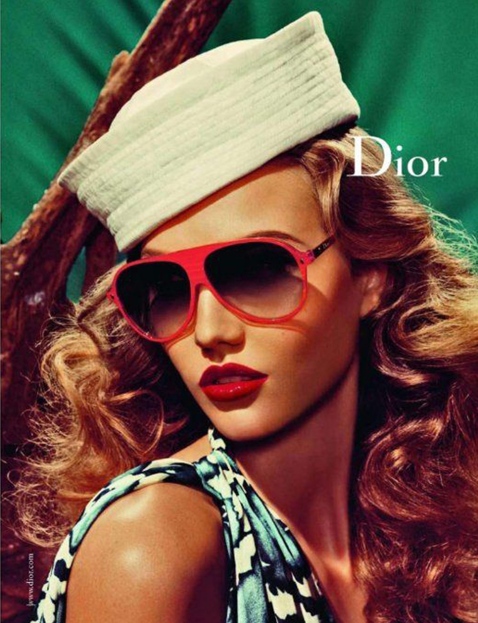 Christian Dior vintage sunglasses ad